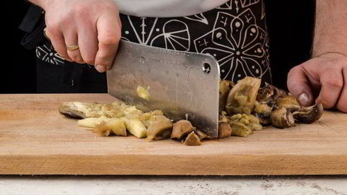 баклажановый паштет с грибами