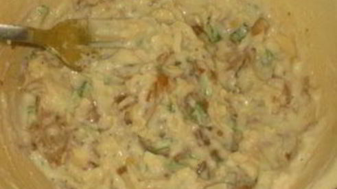 фасолевый паштет с карамелизированным луком и имбирем