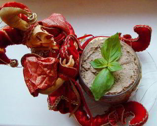 Куриный паштет с каштанами