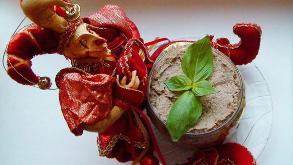Рецепт Куриного паштета с каштанами