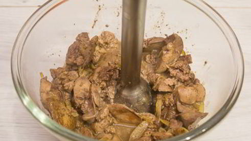 нежный паштет из куриной печени