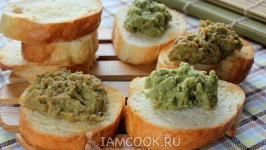 Рецепт паштета из авокадо
