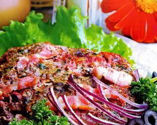 Паштет из баклажанов с тахини