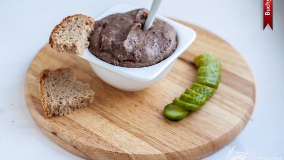 Рецепт Паштета из фасоли, картофеля и мака