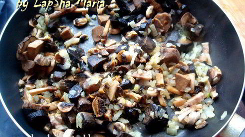 паштет из фасоли с грибами