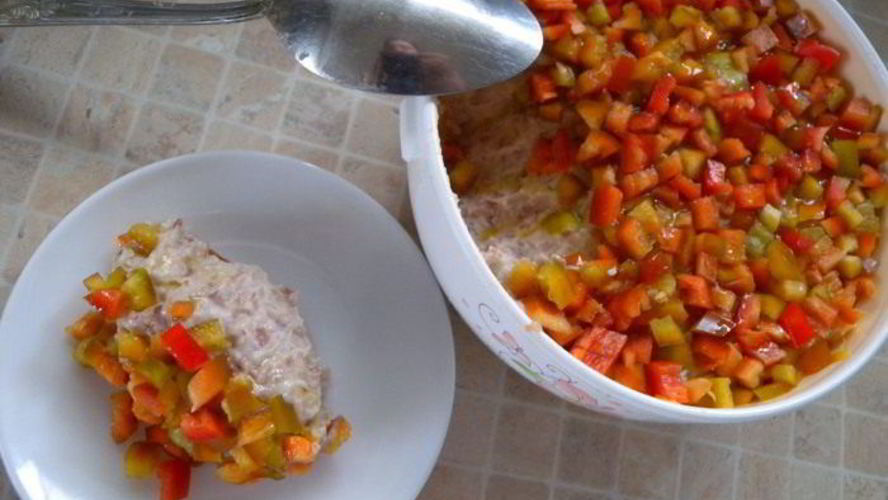 Рецепт паштета из фасоли с красным перцем