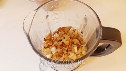 паштет из фасоли с орехами