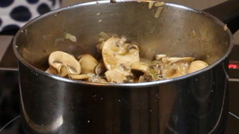 паштет из грибов с рикоттой