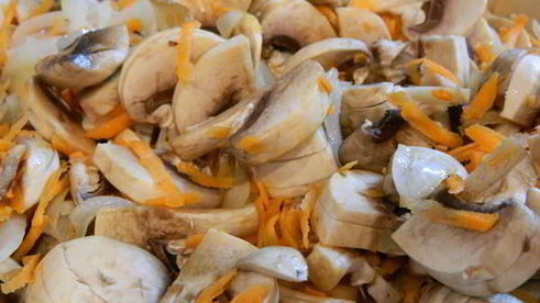 паштет из кабачков с грибами