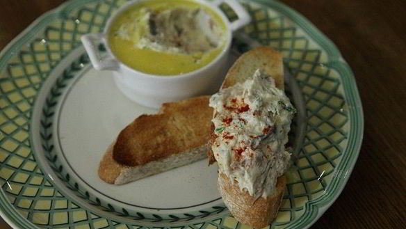 Рецепт Паштета из копченой скумбрии