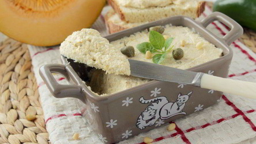 Рецепт паштета из куриной грудки с тыквой и кедровыми орешками