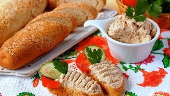 Рецепт Паштета из куриной грудки