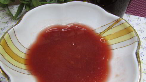 паштет из куриной печени с гранатовым желе