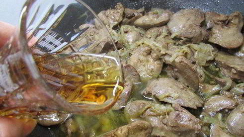 паштет из куриной печени с коньяком и гранатовым желе