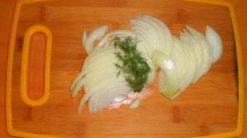 паштет из куриной печени с овощами