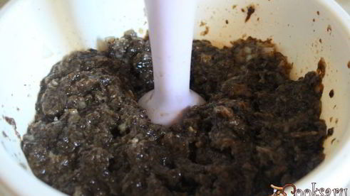 паштет из лесных грибов с гречневыми хлопьями