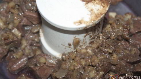 паштет из печени индейки с корнем сельдерея и вином