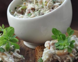 Паштет из сельди горячего копчения