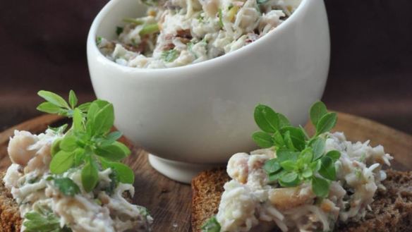 Рецепт Паштета из сельди горячего копчения