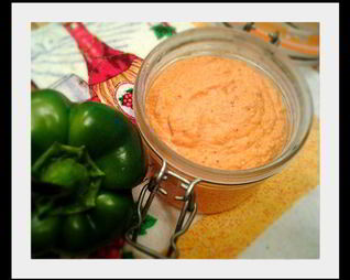 Паштет из запеченного перца