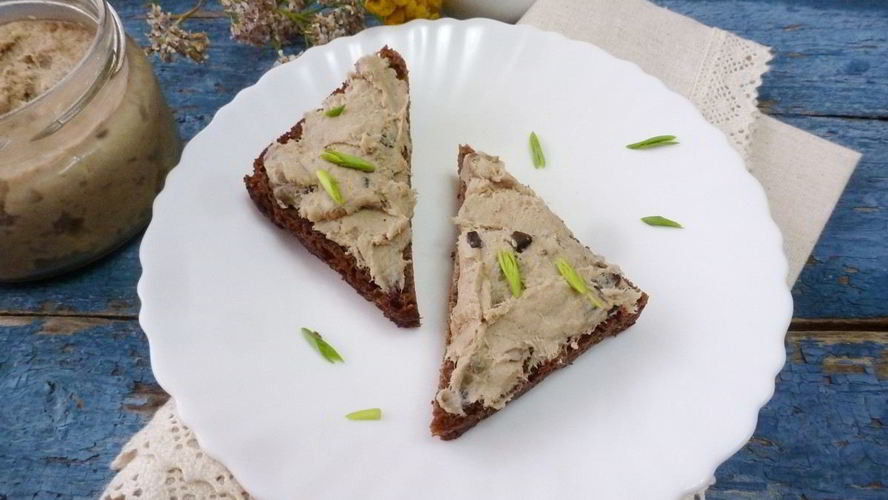 Рецепт паштета из запеченной скумбрии