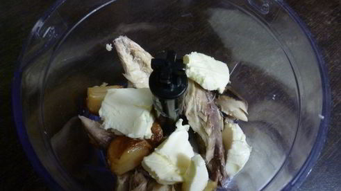 паштет из запеченной скумбрии