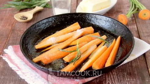 паштет с карамелизированной морковью