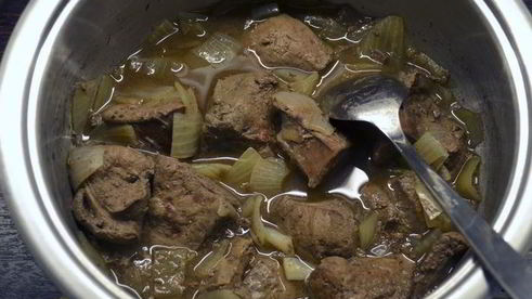 печеночный паштет с фасолью