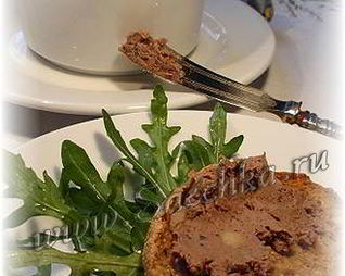 Печеночный паштет с яблоком