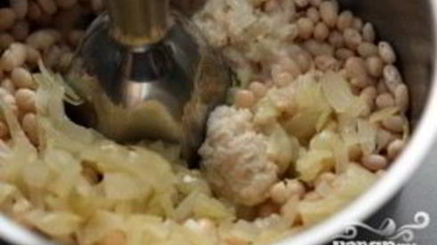 постный паштет из фасоли