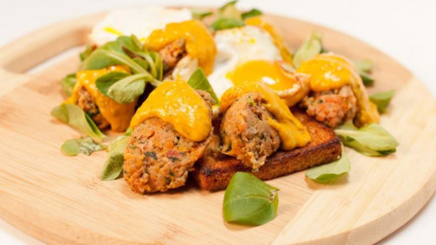 Рецепт утиного паштета с соусом из каперсов