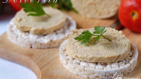 закусочный паштет из рыбных консервов