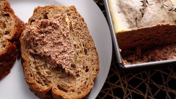 Рецепт Запеченного паштета из куриной печени