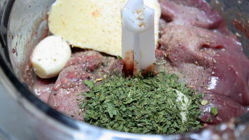 запеченный паштет из куриной печени