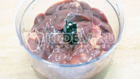 блинный торт с печенью