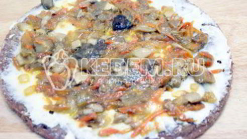 блинный торт с печенью