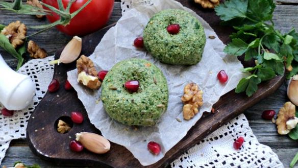 Рецепт Пхалей из шпината по-грузински