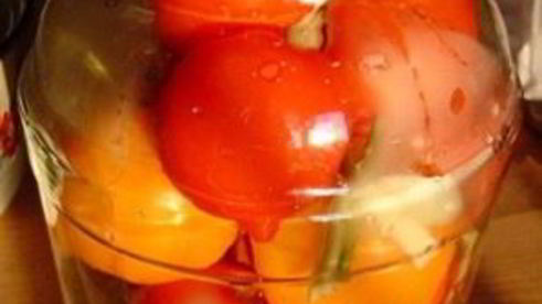 помидоры с горчицей на зиму