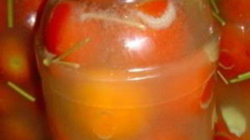 помидоры с горчицей на зиму