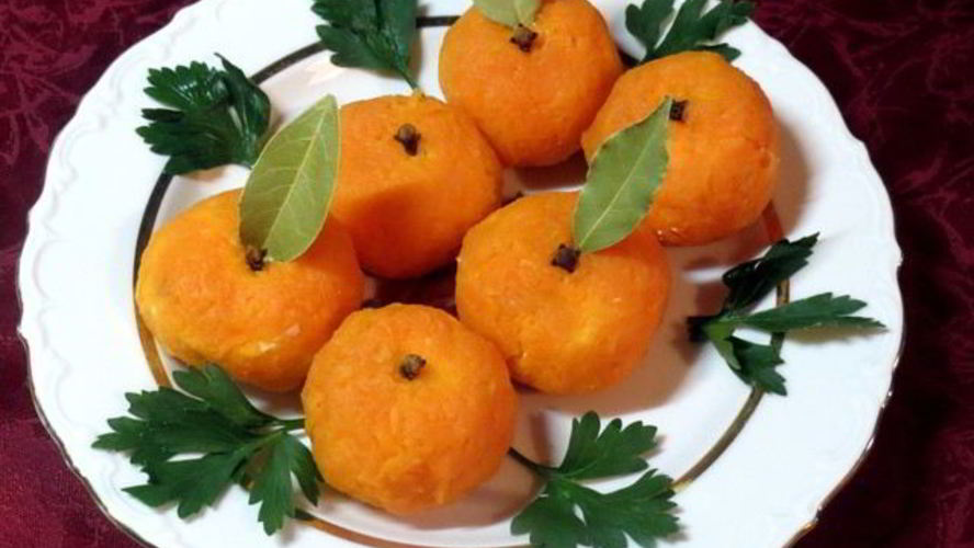 Рецепт праздничной закуски мандаринки