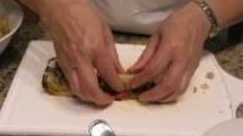 баклажанные роллы