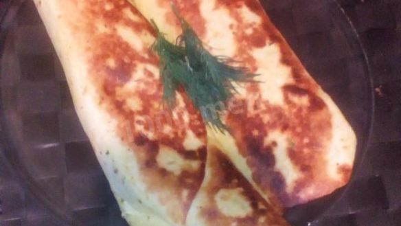 Рецепт Чикена ролл с капустой и огурцами