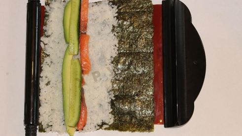 домашние роллы и нигири суши