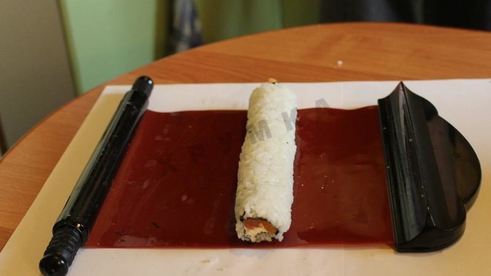 домашние роллы и нигири суши