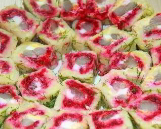 Картофельные роллы