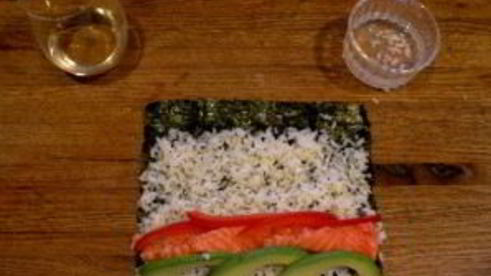 постные роллы