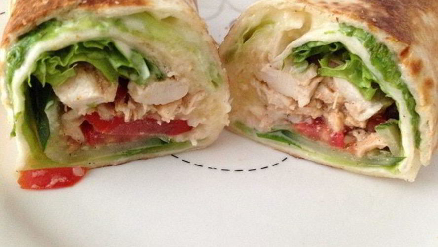 Рецепт ролла с курицей