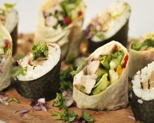 Ролл в японском стиле