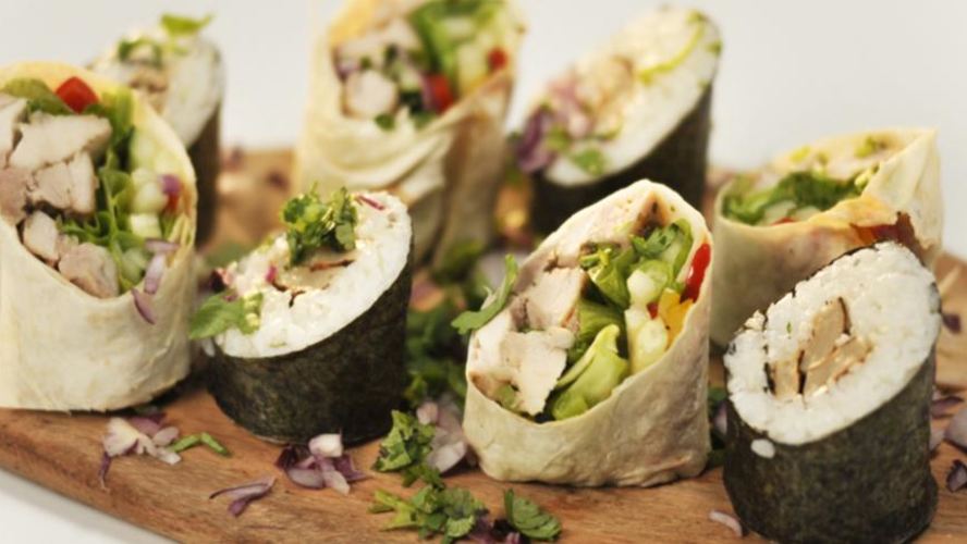 Рецепт ролла в японском стиле