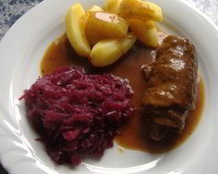 Роллы из говядины